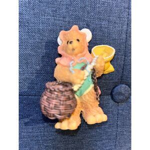 Enesco Cherished Teddies butterfly catcher figurine